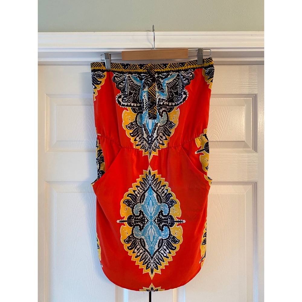 Strapless sundress